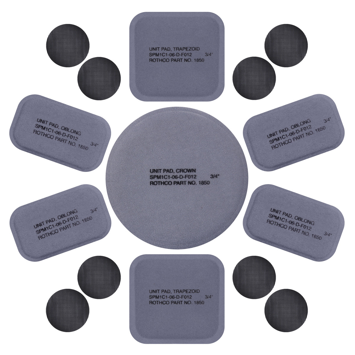 ACH Replacement Foam Liner Pad Kit – GRANDPOPSARMYNAVY