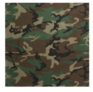 Classic M81 Woodland Camo Bandana