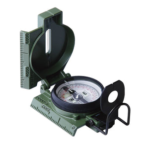 U.S. Military Olive Drab Cammenga Phosphorescent Lensatic Compass USA MADE