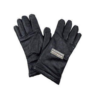 U.S. Military Original Black Lined Dress Leather Gloves