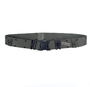 U.S. Military O.D. Green Pistol Belt w/ Plastic Buckle Made in USA