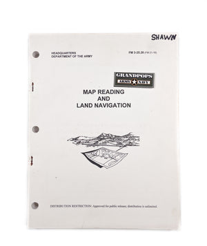 FM 3-25.26 Map Reading & Land Navigation Manual USED