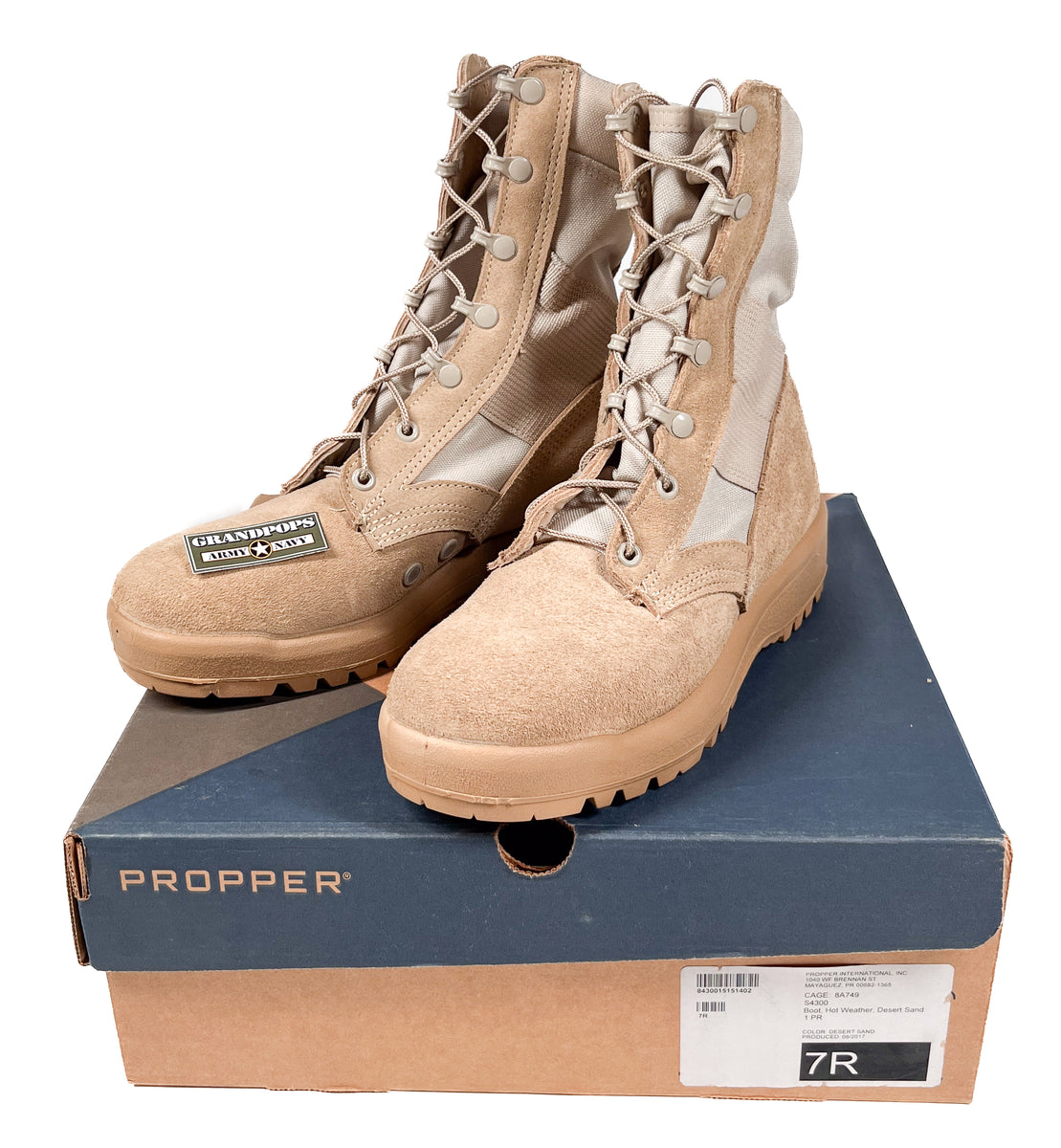 Original us army desert boots best sale