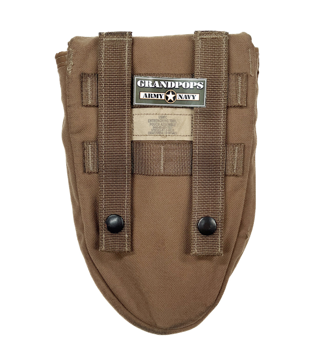 U.S. Military Coyote Brown Tri-Fold Entrenching Tool/ Shovel Cover