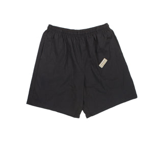 Soffe Classic Adult Heavyweight Short W/ Drawstring Black
