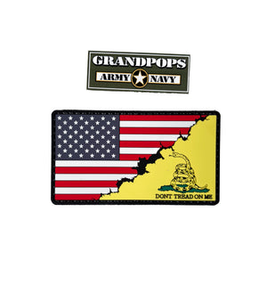 America/ Don't Tread On Me Flag Morale Patch