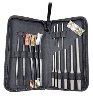 Compact Firearm Cleaning & Maintenance Kit W/ Case