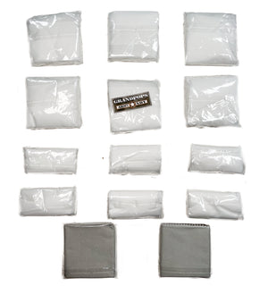 600 Cotton Patch/ 2 Microfiber Cloth Firearm Cleaning Kit