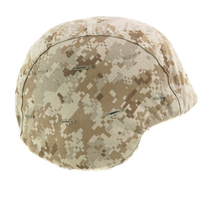 U.S. Marine Corps Desert MARPAT Camo PASGT Helmet Cover USED