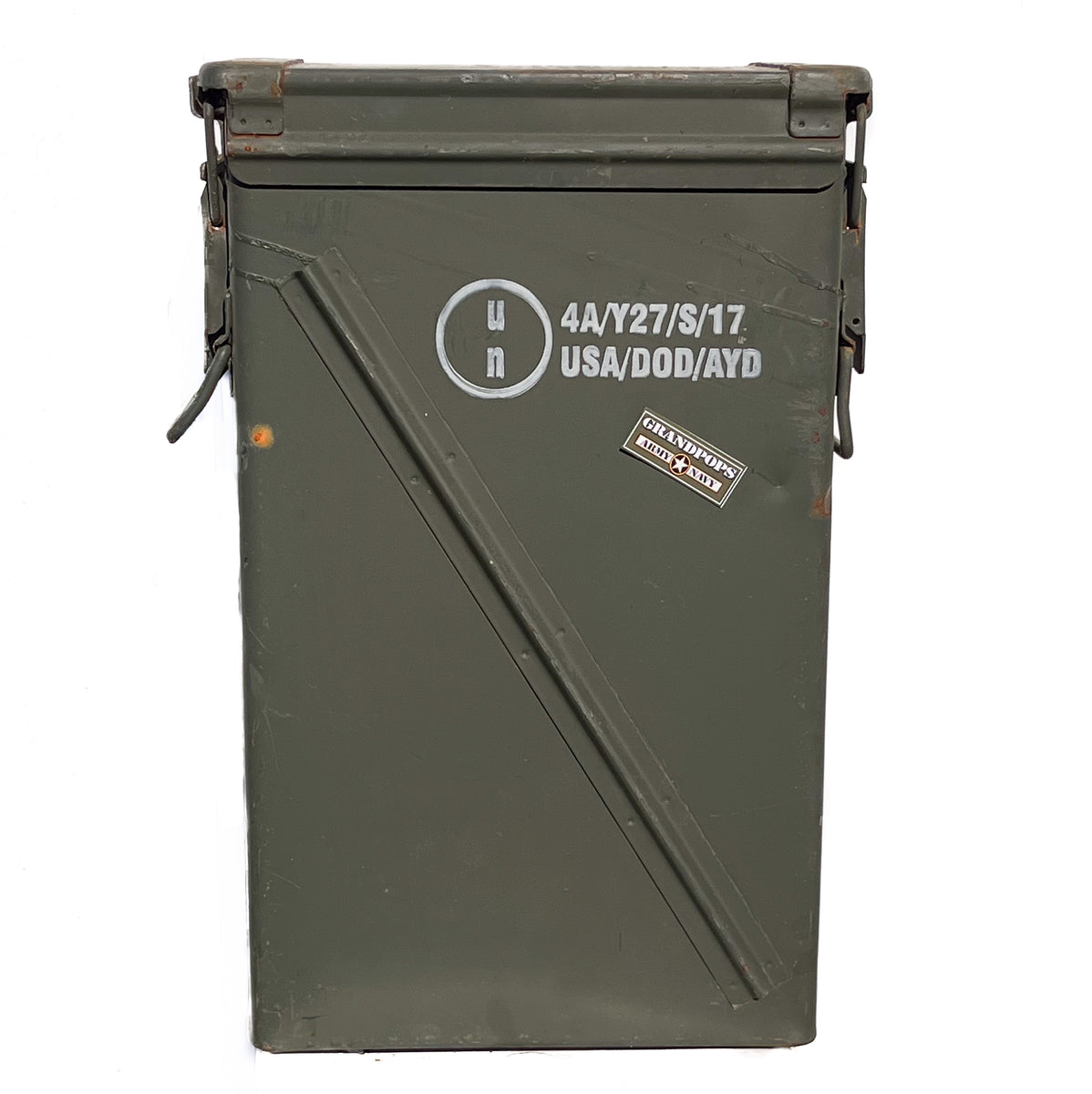 U.S. Military Original 60MM Ammo Can – GRANDPOPSARMYNAVY