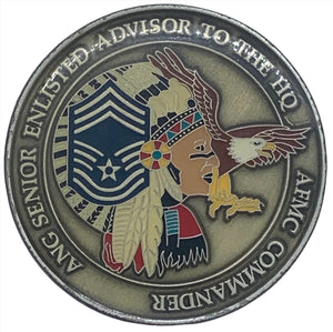 AFMC Commander Challenge Coin