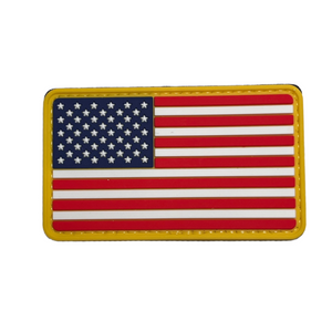 American Flag PVC Morale Patch