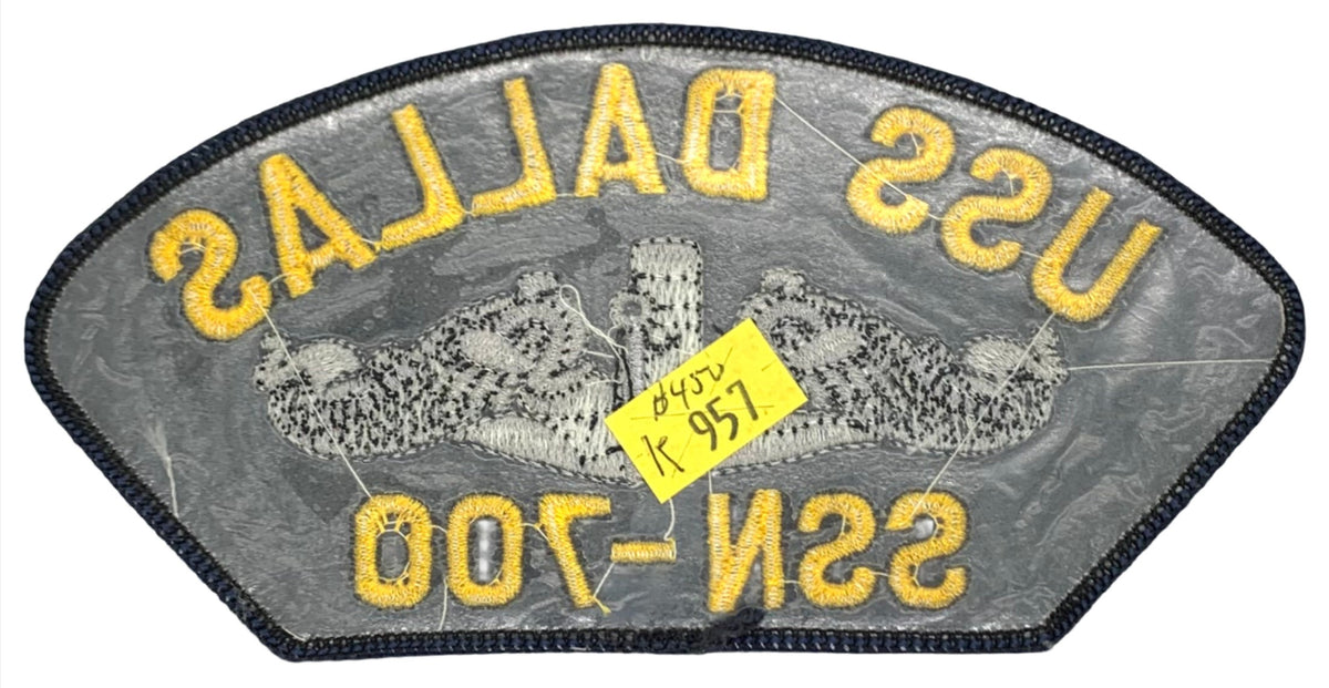 USS Dallas SSN-700 U.S. Navy Hat Patch – GRANDPOPSARMYNAVY