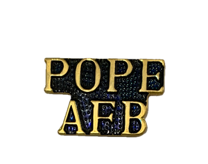 Pope AFB Script Pin