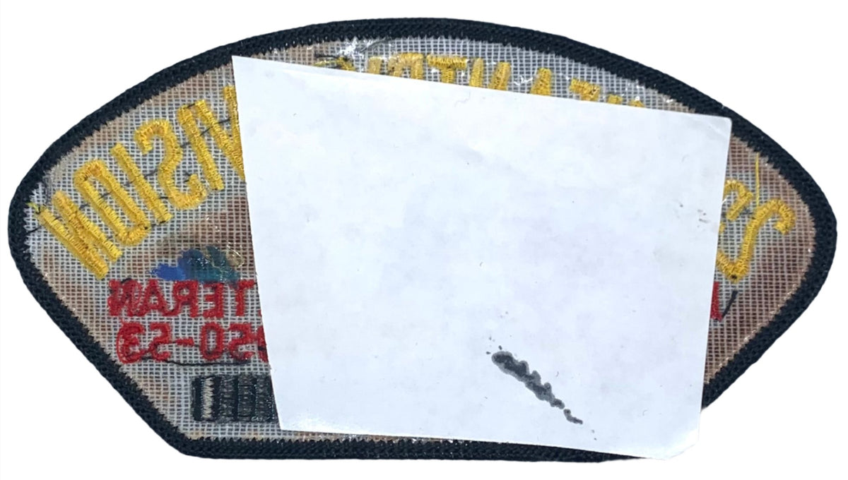 Officially Licensed Us Army Infantry Division Black Embroidered