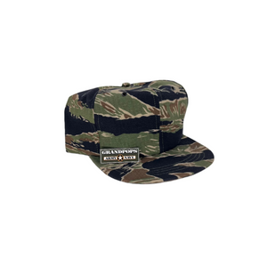 Vietnam Tiger Stripe Camo Rip-Stop Trucker Snapback Baseball Cap USA MADE