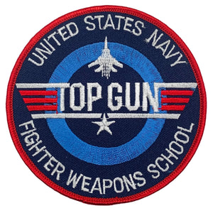 US Navy Top Gun Fighter Weapons School Patch