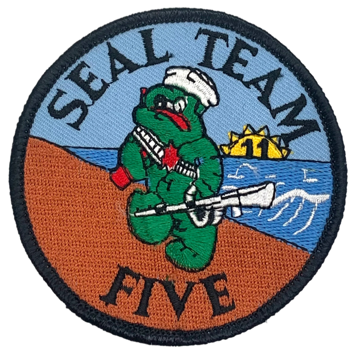 U.S. Navy Seal Team Five Patch Repro – GRANDPOPSARMYNAVY