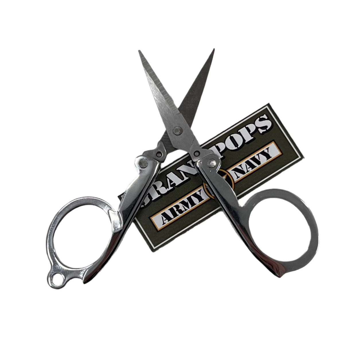 Compact Foldable Travel Scissors – GRANDPOPSARMYNAVY