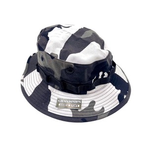 Snow Camo Jungle Hat Made in USA