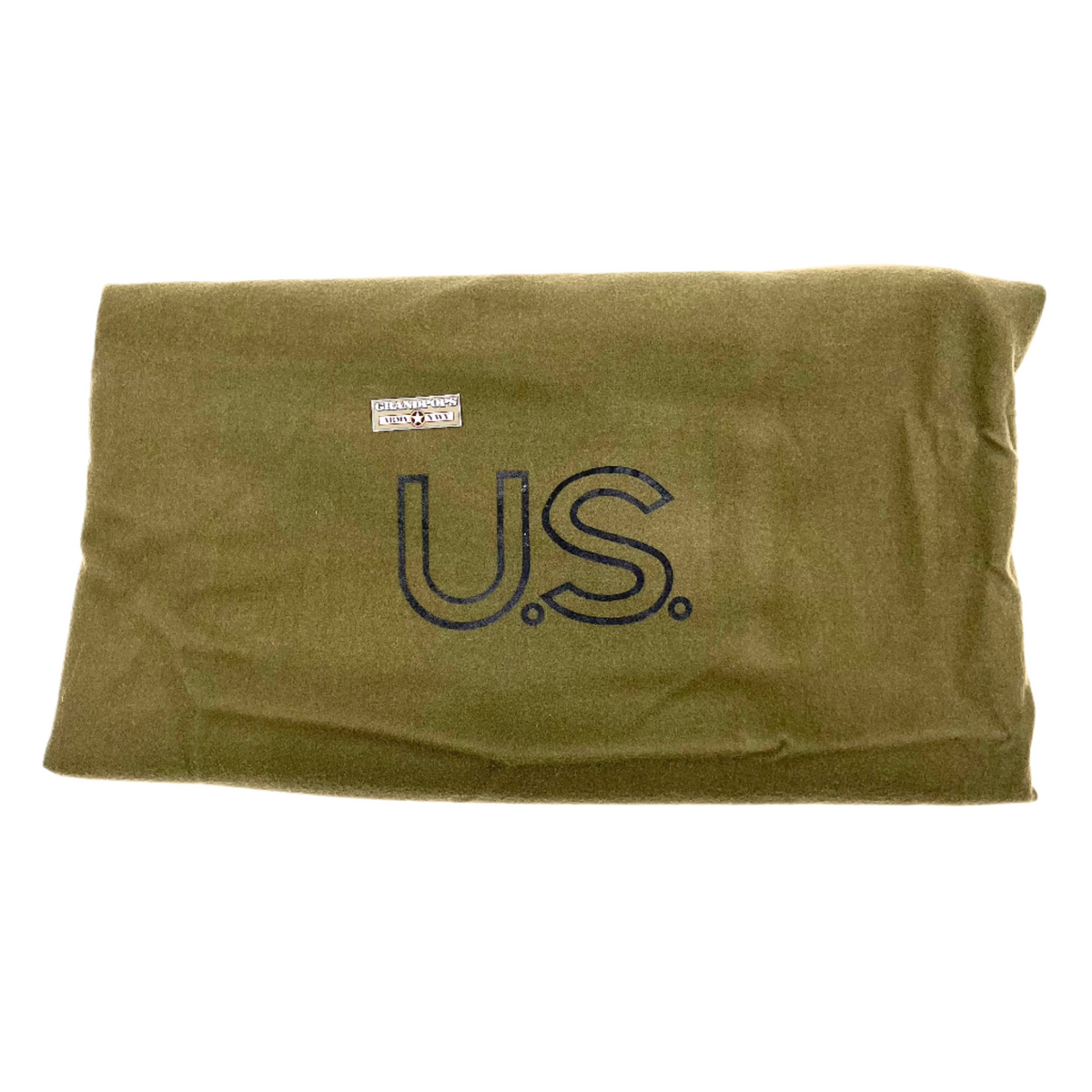 U.S. Original OD Green OG 118 Serge 100% Wool Blanket 66