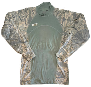 U.S. Military Tactical ABU Digital Flame Resistant Airman Combat Shirt USA MADE