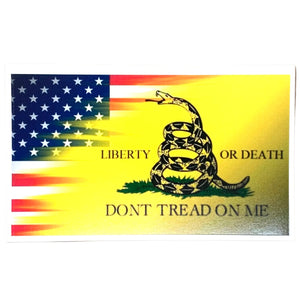 American Flag x Gadsden Flag Morale Sticker