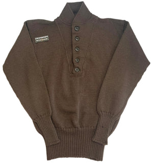 U.S. Military Olive Drab 100% Wool Knitted Sweater USA MADE