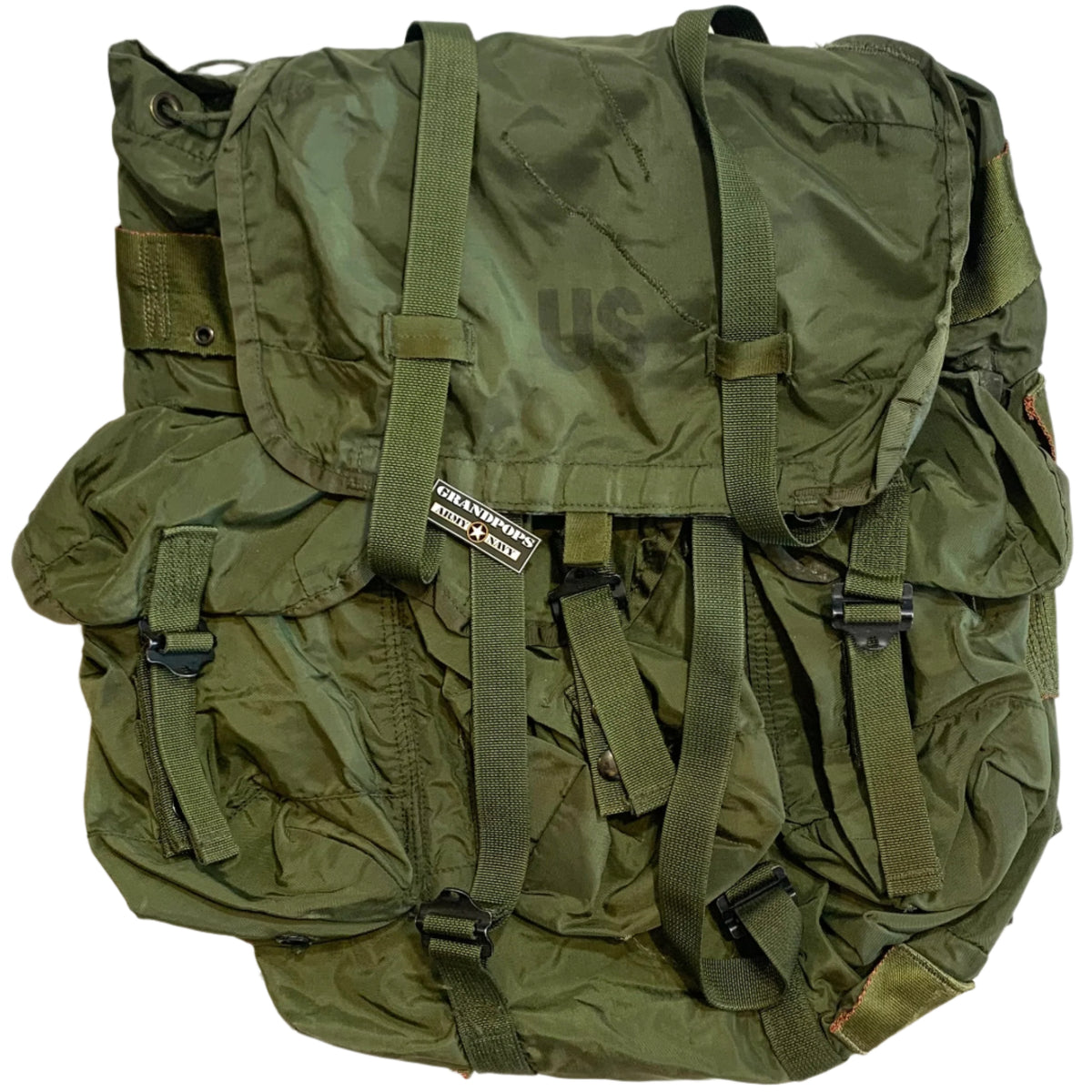 米軍　軍放出品　US ARMYアリスバックパック 米軍アリスパック フルセット新品 棚板、カーゴストラップ付 ハテナ堂