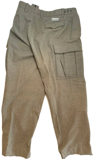 West German Bundeswehr Wool Field Pants
