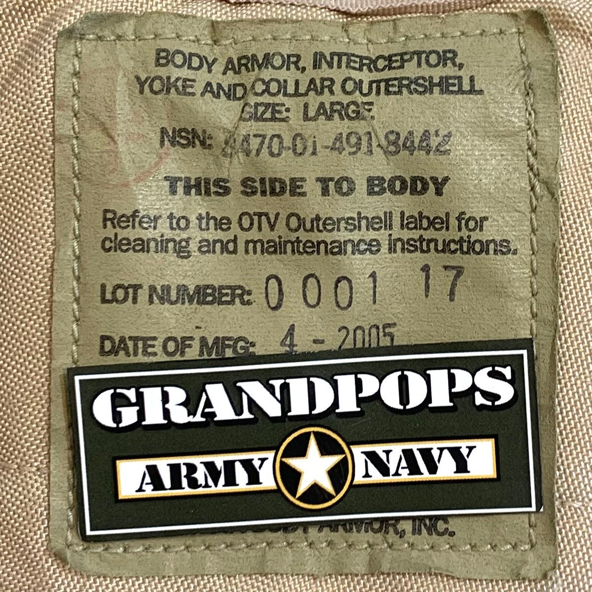 US Military  Body Armor Yoke And Collar‼️ US Army IOTV Yoke and Collar Front Assembly, Multicam