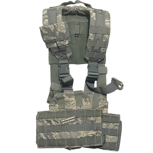U.S. Air Force ABU Digital Camouflage GCS GEN3 HGear MOLLE Tactical Fighting Load Carrier Vest