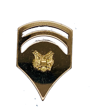 Army Special-6 Gold Rank Pin