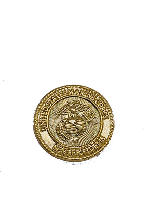 USMC Semper Fidelis Gold Pin