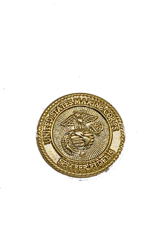 USMC Semper Fidelis Gold Pin