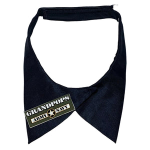 U.S. Air Force Blue Poly/Cotton Women's Shirt Neck Tab with a Grandpops Army Navy logo.