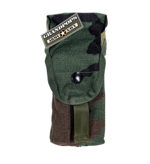 U.S. Military M81 Woodland MOLLE M4/M16 Single Mag Pouch USED