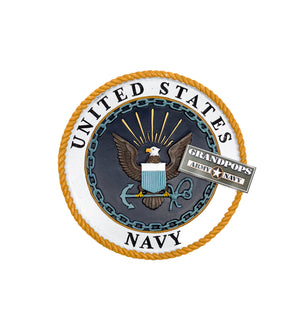 U.S. Navy Crest Decorative 6" Wall Plaque