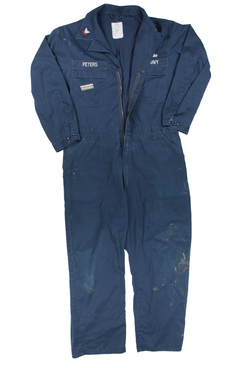 レア WESTOVERALLS NAVAL DENIM SUIT US NAVY WESTOVERALLS NAVAL DENIM SUIT US NAVY