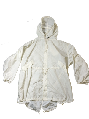 U.S. Military Arctic Snow Camo Overwhite Fishtail Parka