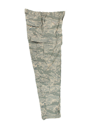 U.S. Air Force Women's ABU Digital Tiger Stripe Pants 50% Nylon / 50% Cotton Twill USED