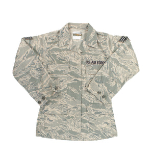 U.S. Air Force Men's ABU Digital Tiger Stripe Jacket 50% Nylon / 50% Cotton Twill