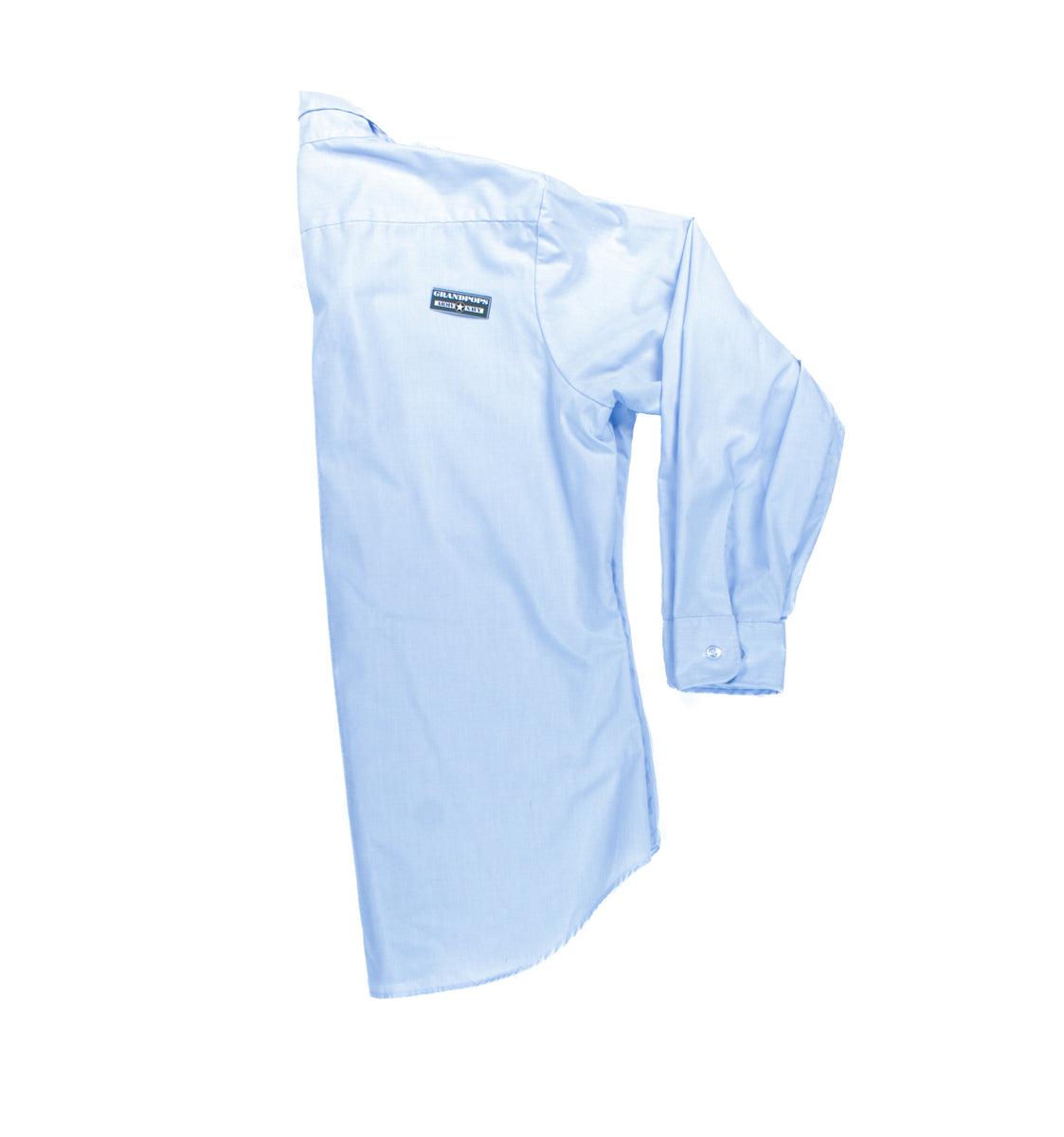 us air force long sleeve dress shirt U.S. Air Force Man's Long Sleeve Blue 1150 Poly/Cotton Class A Dress Shirt USED