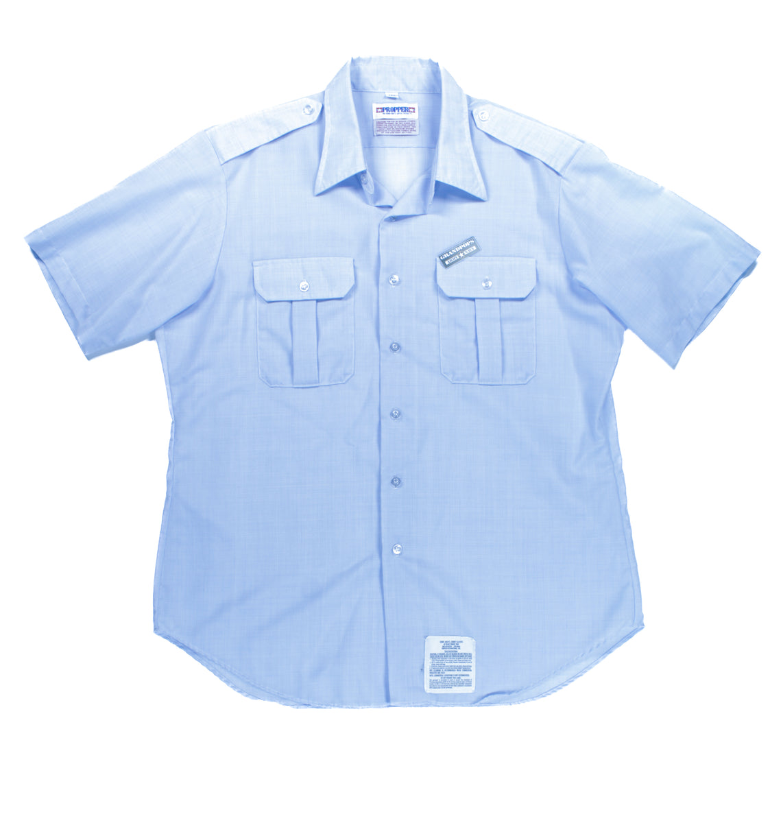 U.S. Air Force Man's Short Sleeve Blue 1581 Poly/Cotton Class A Dress –  GRANDPOPSARMYNAVY, image size:1123x1200