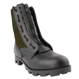 Black Tactical G.I. 9 Hole Zipper Boot Laces