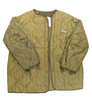 U.S. Military Original Olive Drab Extreme Cold Weather M-65 Fishtail Parka Liner Various Dates