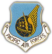 USAF Pacific Air Forces Pin