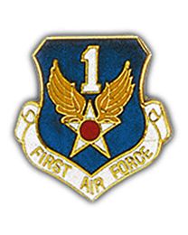 USAF 1st Air Force Pin
