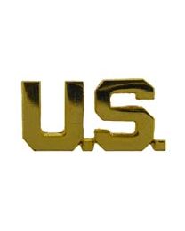 U.S. Letters Gold Pin