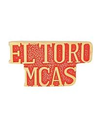 USMC El Toro MCAS Gold/Red Pin